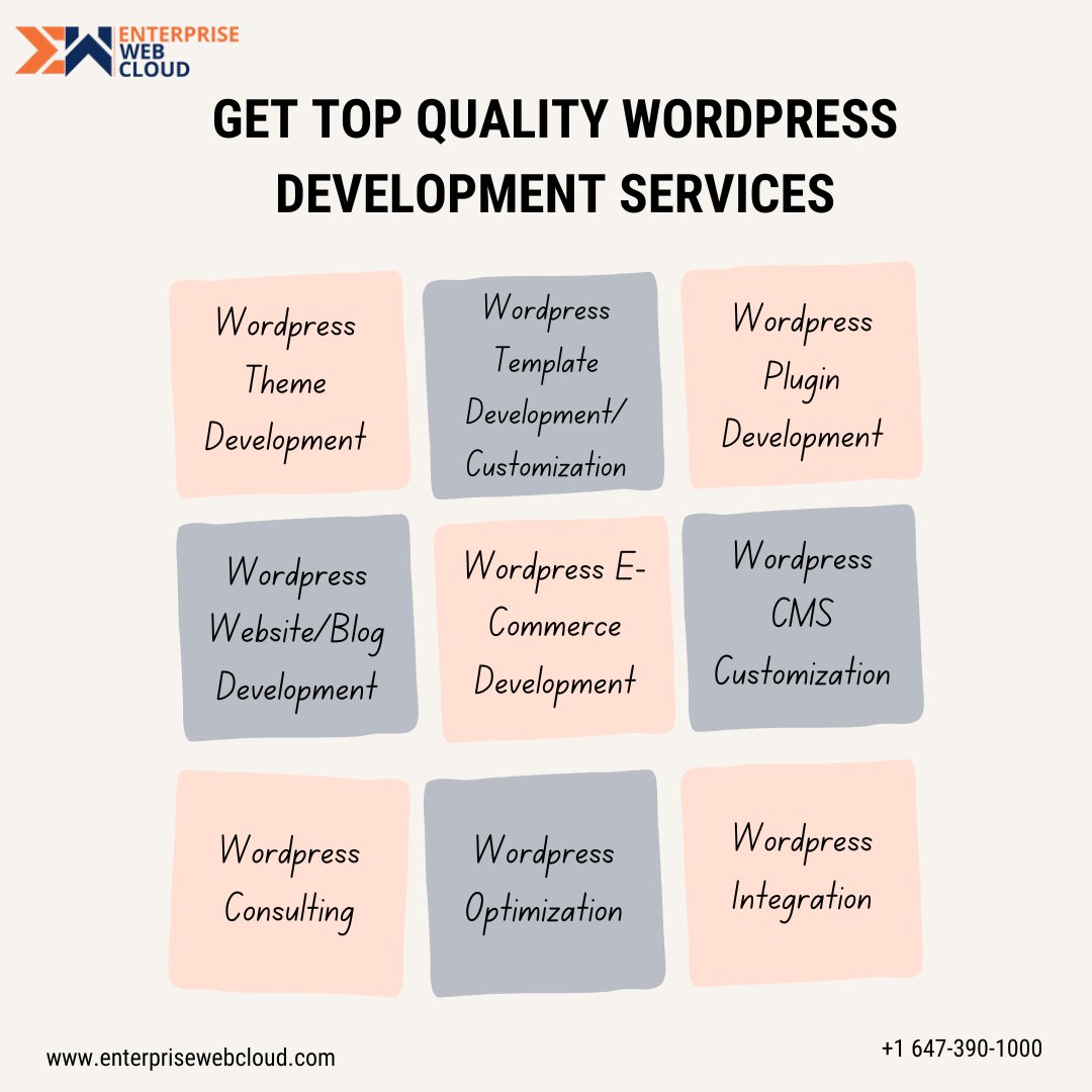 EnterpriseWebCd's tweet photo. Are you looking Top Quality WordPress development services?
Enterprise Web Cloud is here to provide you best services of WordPress.
#enterprisewebcloud #webdesign #marketing #website #websitedesign #websitebuilder #websitetraffic #landingpage #homepage #webdevelopment https://t.co/lzxCbzvcE7