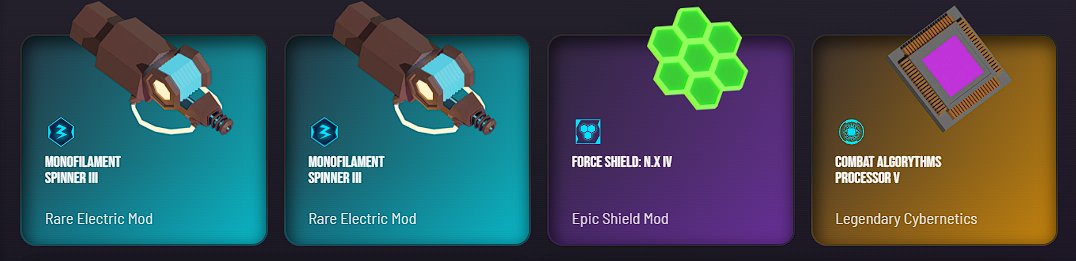 Fixda2's tweet photo. #ModPackMayhem extended for another 12 hours!?!
I had to do it again.
Built a full %Crit Chance + %Crit Damage BattleFly
Picked up 2 spare Legendary mods to experiment with
Thanks @BattleFlyGame https://t.co/974XzTz3PS