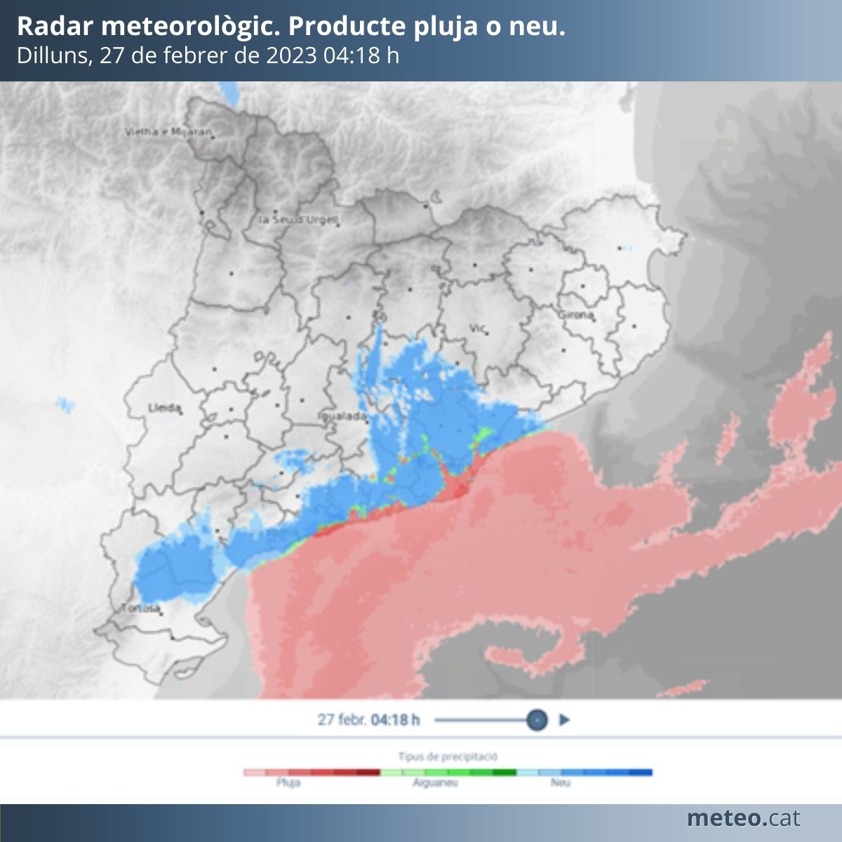 meteocat's tweet photo. Darrera imatge del producte pluja o neu. https://t.co/jBK5vpQPJ0