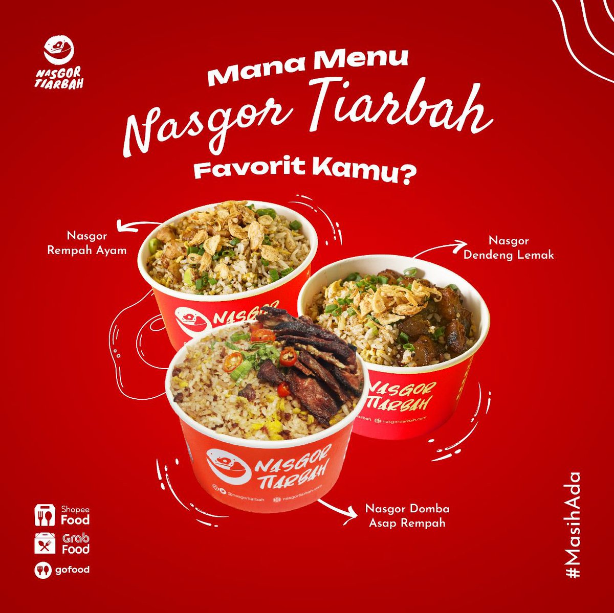 Di saat orang-orang bingung anaknya mau sekolah di mana, aku malah bingung pesen <a href="/nasgortiarbah/">Nasgor Tiarbah</a> yang apa 😌