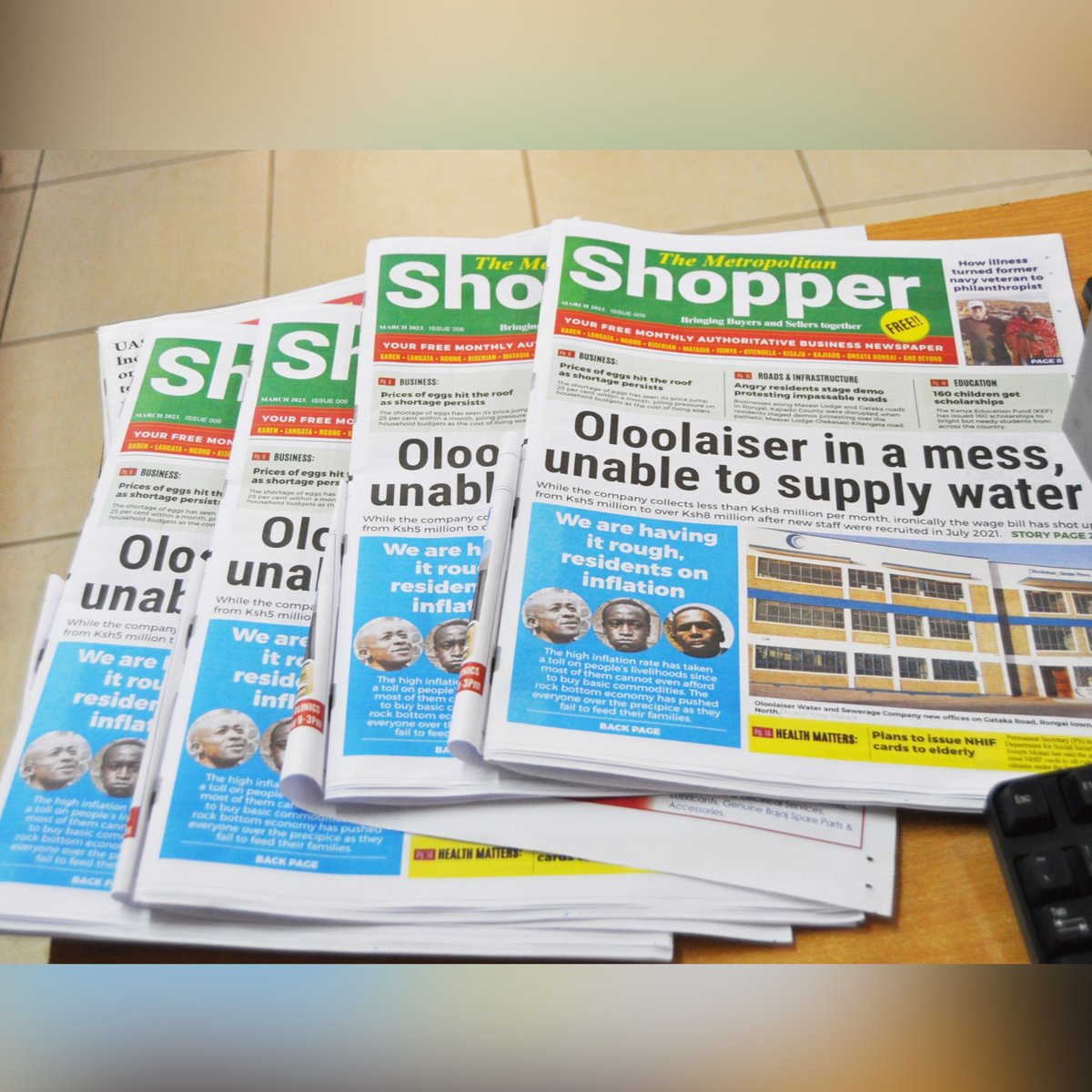 gabriel_sankale's tweet photo. Grab a copy of THE METROPILITAN SHOPPER

Enjoy your read on topical matters within the region.

#Newspaper #kajiadocounty #Ongatarongai #kitengela #ngong #kiserian #matasia #merisho #kisaju #magadi #isinya

👉🏼👉🏼 https://t.co/WZEspuQ9Ys https://t.co/lGn29OkYI3