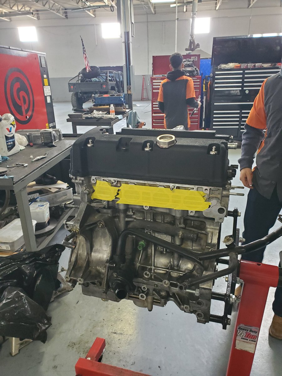 YISD Career and Tech Center AutoTech2 (@autotech2yisd) on Twitter photo Carefully checking tolerances and tightening bolts in the correct procedures and specifications. Engine overhaul is coming out good. Super proud of the progress he is making. #kseries <a href="/OurCareerCenter/">YISD Career and Technical Center @ Riverside HS</a> <a href="/AutoTechFred/">Alfredo Macias</a> Carefully checking tolerances and tightening bolts in the correct procedures and specifications. Engine overhaul is coming out good. Super proud of the progress he is making. #kseries <a href="/OurCareerCenter/">YISD Career and Technical Center @ Riverside HS</a> <a href="/AutoTechFred/">Alfredo Macias</a>