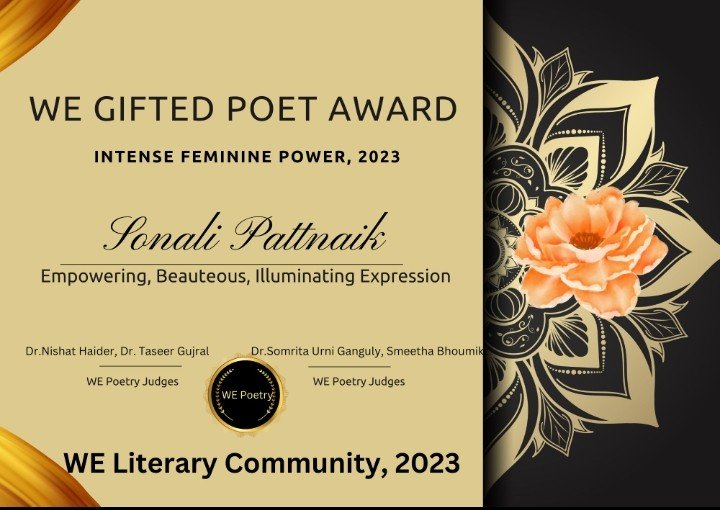 Congratulations Sonali Pattnaik!