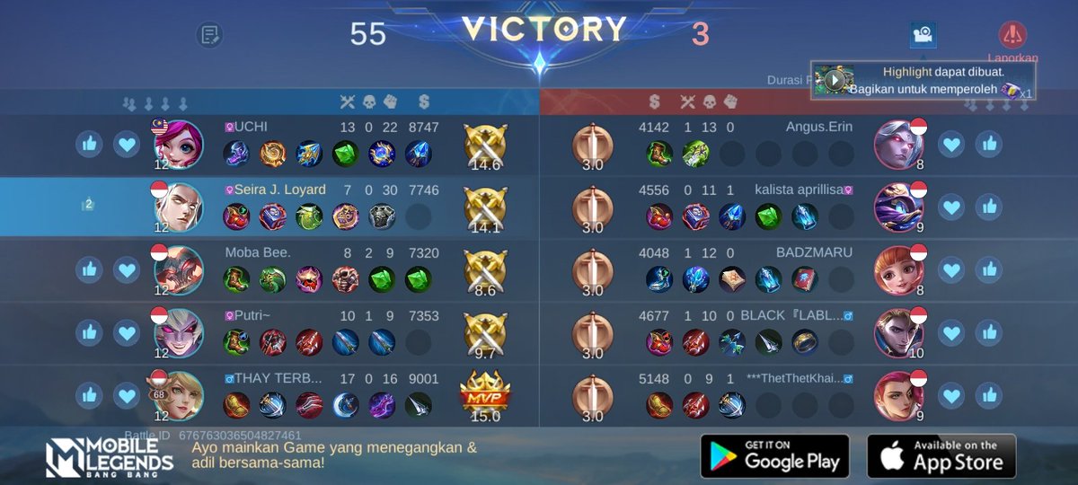 sarahenia's tweet photo. Ayo bergabung dengan tim saya, tantang semua Player MOBA terbaik bersama! 
https://t.co/xU0C64fFSb https://t.co/NAdJUJc9kt