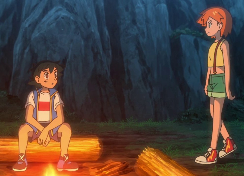 Mistyxpokeship's tweet photo. They gave us better ❤️🧿

Even after Misty 's Absence in the series , they could not resist themselves from giving us this ! 💫🥰💕
Also the way he looked at her is same how he looks at Misty with Open Hair 💘

#Misty #Kasumi #pokeshipping
#ピカチュウ #Anipoke #SatoKasu #AshTy https://t.co/E9quKCyk1p