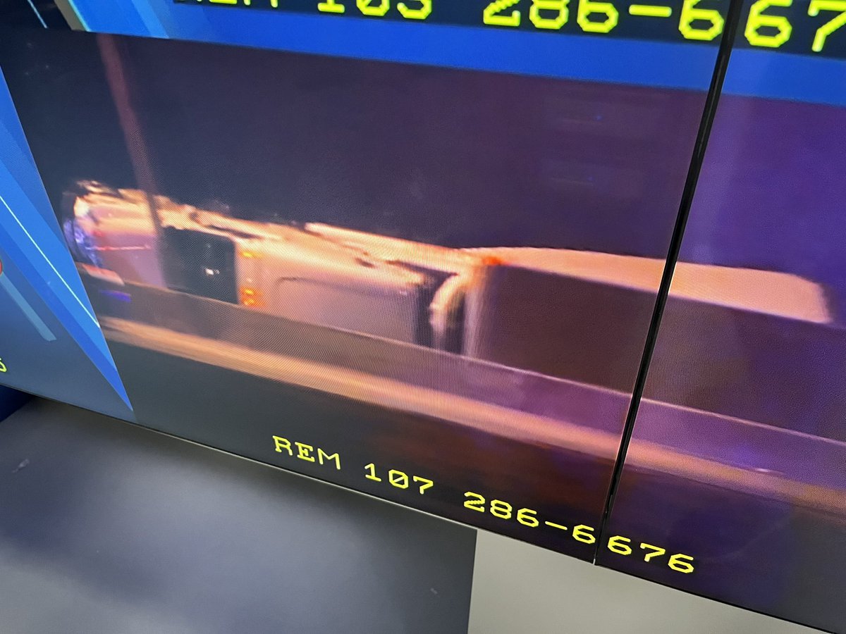 Semi flipped on i40 near MacArthur. #okwx