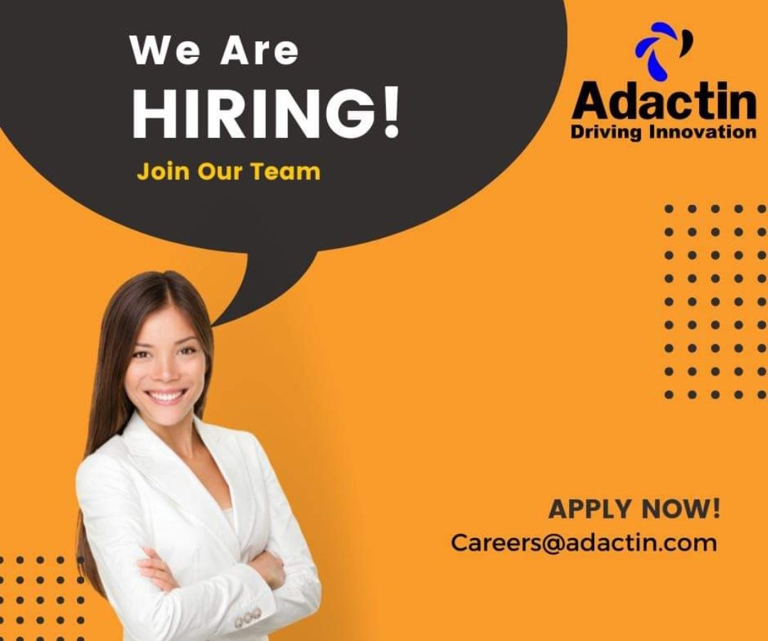 Opportunities of the week!
🔸Full Stack .NET Developer with Angular or React expertise -Australian working rights-Sydney/Melbourne
Get in touch with our recruitment team today at careers@adactin.com
#opportunities #inadactin #careeropportunities #sydneyjobs #CanberraJobs #Adactin