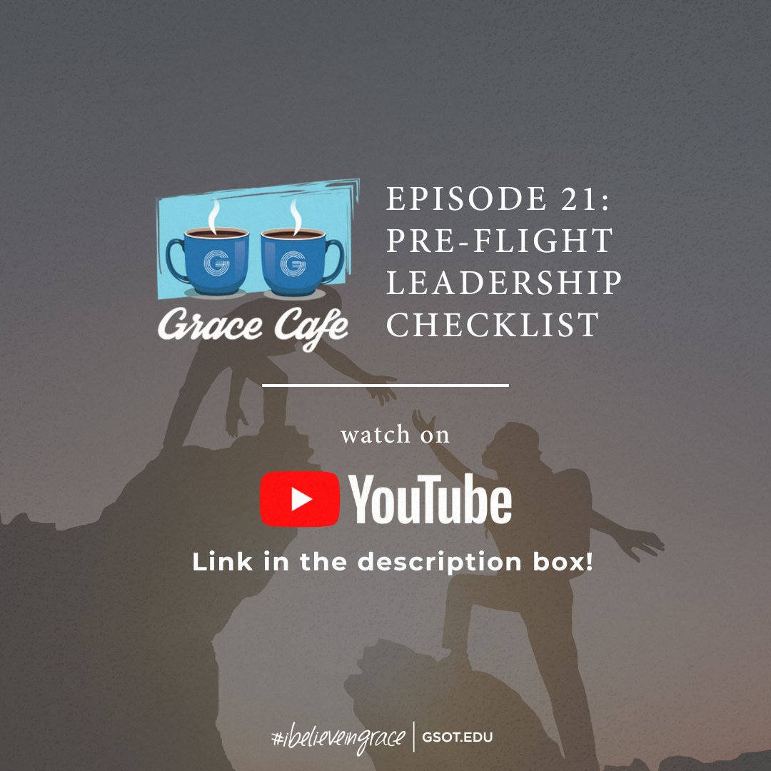 ibelieveingrace's tweet photo. Are you ready to become an impactful and effective leader?
Grace Cafe EP21: Pre-flight Leadership Checklist
https://t.co/a5SXloVxV5
#ibelieveingrace #growingrace #leadership #preflightchecklist #leadershipskills https://t.co/XGjIUbRNeh