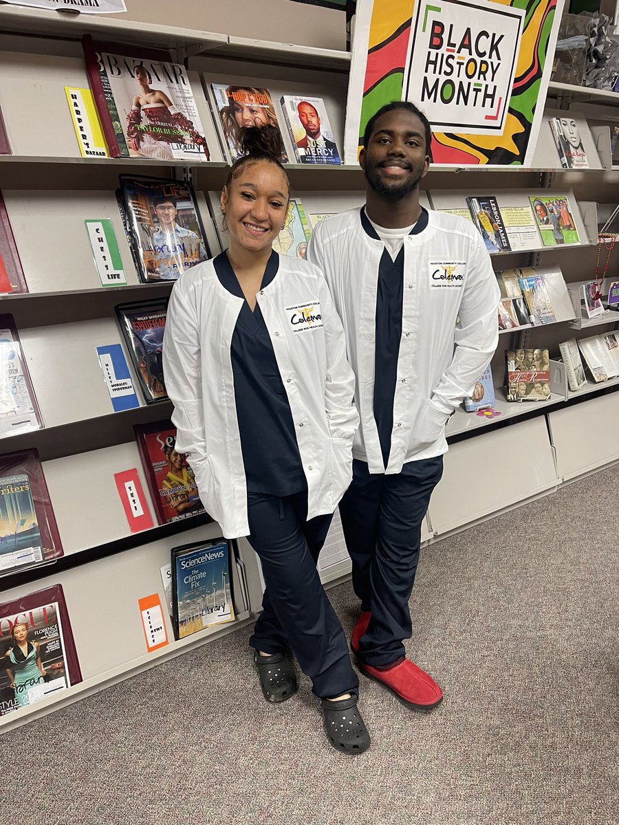HHS_PTECH's tweet photo. Scrubs &amp; white jackets are in. Representing @HHS_PTECH @HHS_Canes @FortBendISD our future medical assistants of @WeAreHCCS #bethestorm https://t.co/SjyWJiPreh