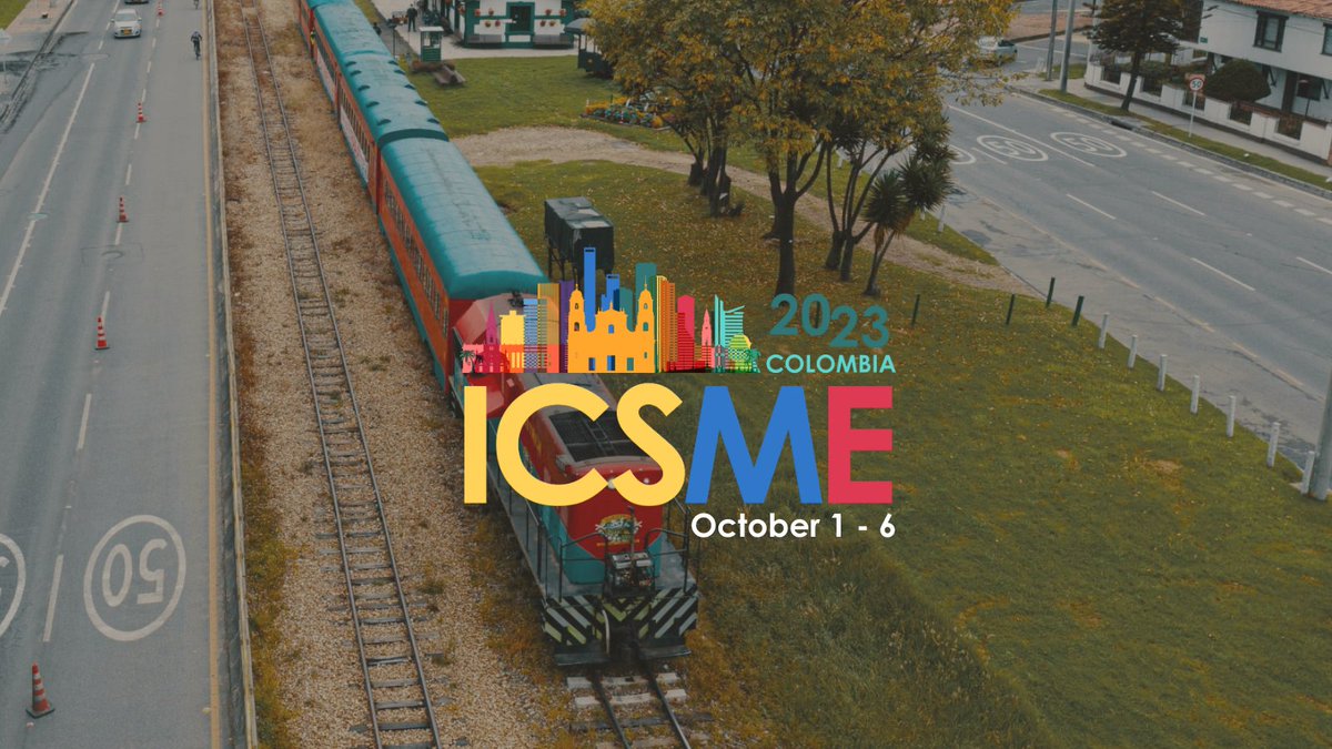 #ICSME2023 will be hosted in Bogotá, Colombia between October 1-6, 2023! <a href="/ieeescam/">IEEE SCAM Conference</a>, <a href="/IEEEVISSOFT/">VISSOFT</a>, and <a href="/IWSC2022/">IWSC 2022</a> will also be co-located! Stay tuned for more information about deadlines, the exciting location and much more! Visit our webpage: conf.researchr.org/home/icsme-2023