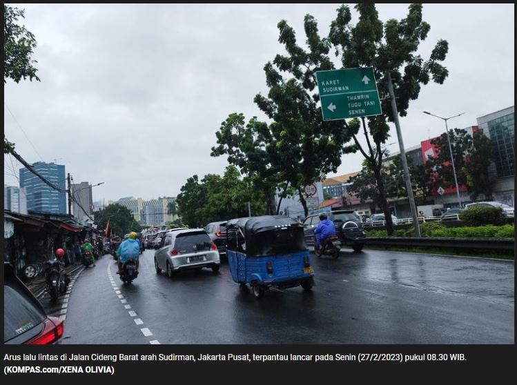 Jakarta Masih Gerimis, Lalin Jalan S Parman Arah Kebon Jeruk Padat Merayap, Cideng Ramai Lancar

rttmc.dephub.go.id/rttmc/news/det…

#kemenhub151 #hubdat #hubdat151 #kemenhubri #ditlalin #ditllj #lalulintastasjalan #utamakankeselamatan #RTTMC #rttmc2023