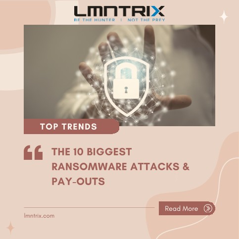 According to a 2022 Ransomware Threat Report, the average ransom increased 171% from 2020 to 2021 - and there’s every indication that criminals will continue to demand more.
#RansomwarePotection #CybersecurityAwareness #ProtectYourData #StaySafeOnline #CybersecurityTips
#LMNTRIX