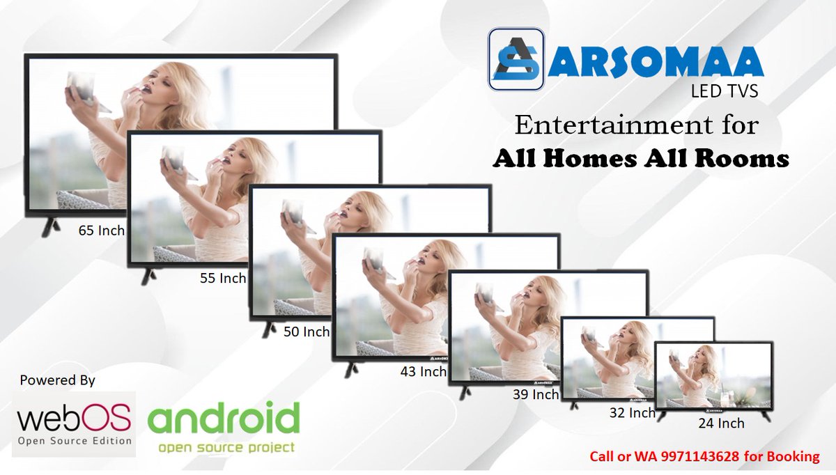 Arsomaa LED TV entertainment for All.