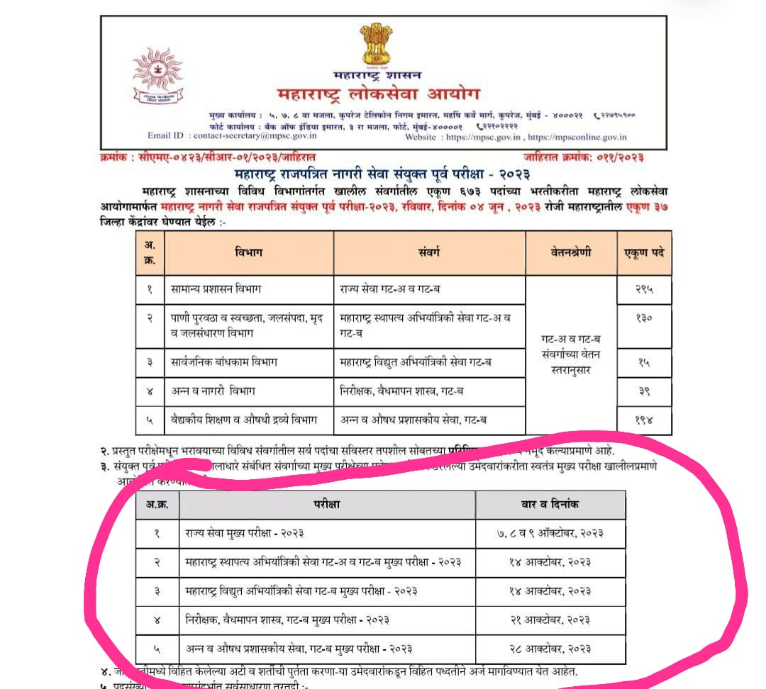 ASharadrao's tweet photo. @BaliramDoley @CMOMaharashtra @Dev_Fadnavis @Devendra_Office @mpsc_office @KunalNitinRaut @NANA_PATOLE @atullondhe #mpscdescriptive2025
आदरणीय"अर्धवटराव"खालील5ही परीक्षाची एकच पूर्व,त्यातील राज्यसेवाobjective होणार,बाकीच्या4पदाच्याdescriptiveहोणार,हा कुठला न्याय
@CMOMaharashtra @Dev_Fadnavis @PawarSpeaks @AjitPawarSpeaks @PadalkarPadal2 @Jayant_R_Patil @AbhiPawarBJP @NANA_PATOLE @abpmajhatv https://t.co/2cLSC8yLd8