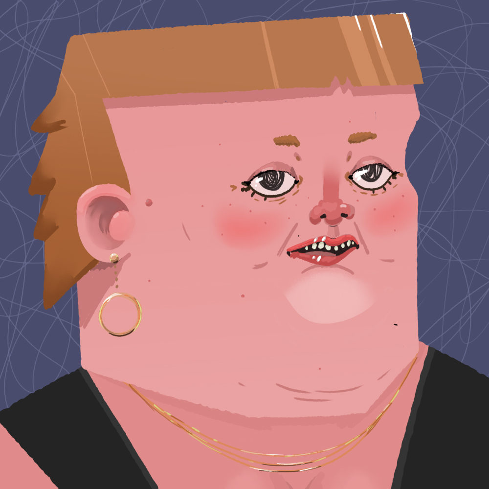 K1Cartoons's tweet image. Woman