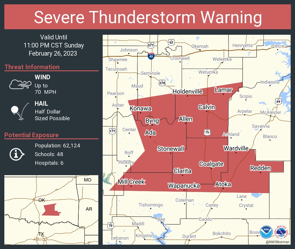 KFOR on Twitter "RT NWSSevereTstorm Severe Thunderstorm Warning
