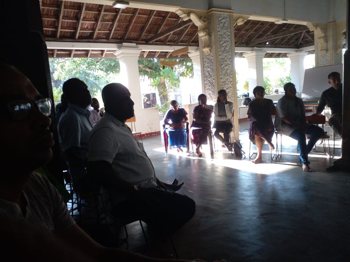 MPCSriLanka's tweet photo. The inaugural meeting for starting a People's Council in Matara, took place yesterday. The need for building people's power outside of the Parliament, and the key reasons to create people's councils, were discussed.
#lka #SriLanka #PowerToThePeople #PeoplesCouncils #Mathara https://t.co/XRN18a4exn