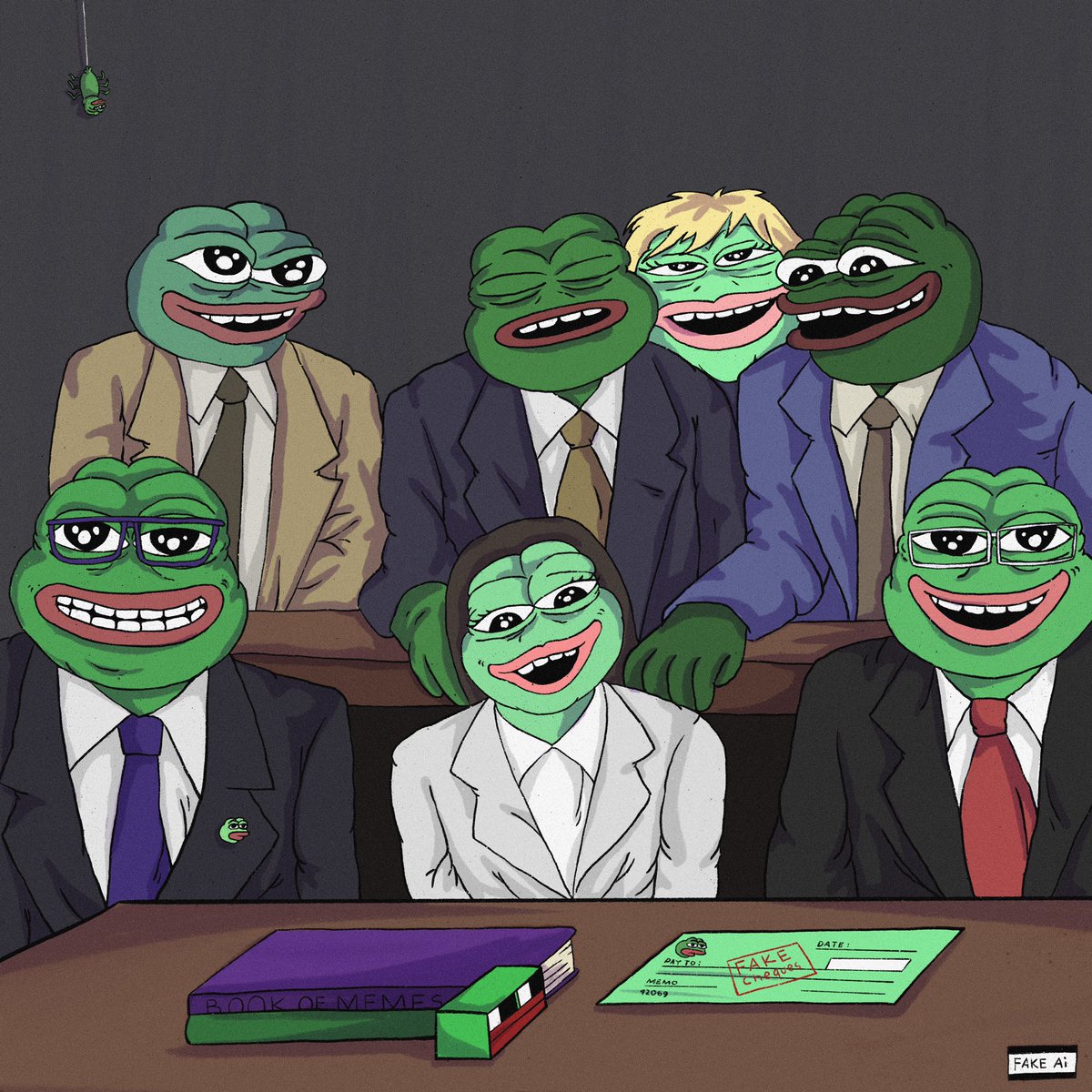denkurhq's tweet photo. 11 minted so far. 

Big Thanks to everyone who minted ! 🐸💚

Let’s FAKE here 👇🏻 https://t.co/jGWvuWqeHW