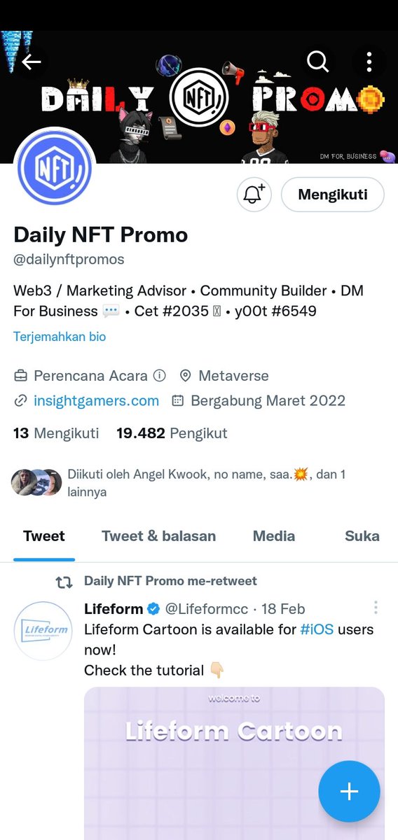 MaretWin23's tweet photo. @jihanicorn @Lauhype @dailynftpromos @CryptoKibar @1tsmeAria Done bismillah semoga wins https://t.co/Nbzz77Virc