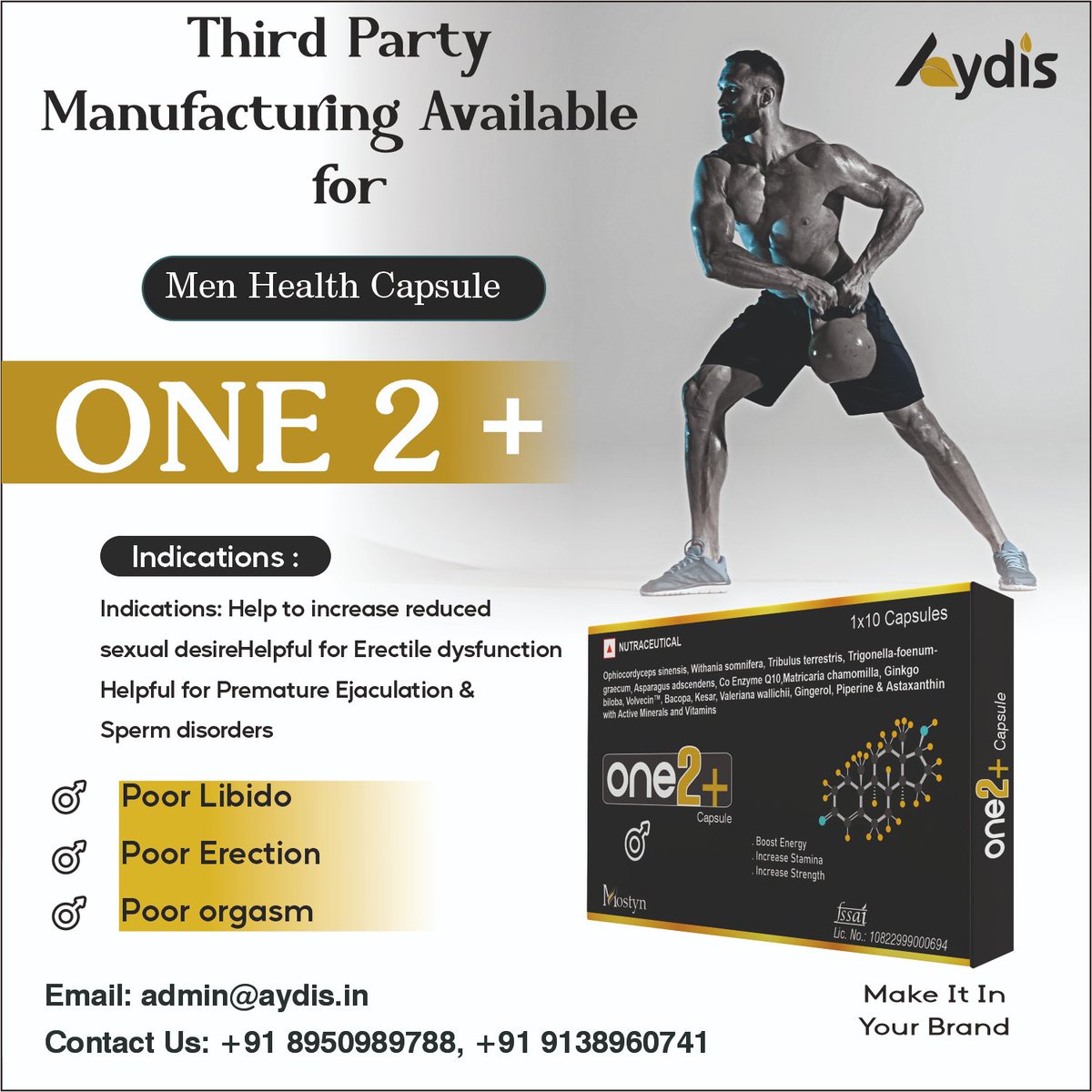 AydisLabs's tweet photo. #menshealth #fitness #womenshealth #health #mensfitness #men #mentalhealth #fitnessmotivation #gym #motivation #workout #bodybuilding #healthylifestyle #wellness #mensfashion #erectiledysfunction #fit #muscle #testosterone #nutrition #fitfam #gymlife #lifestyle #sexualhealth https://t.co/kZmEFlM9zF