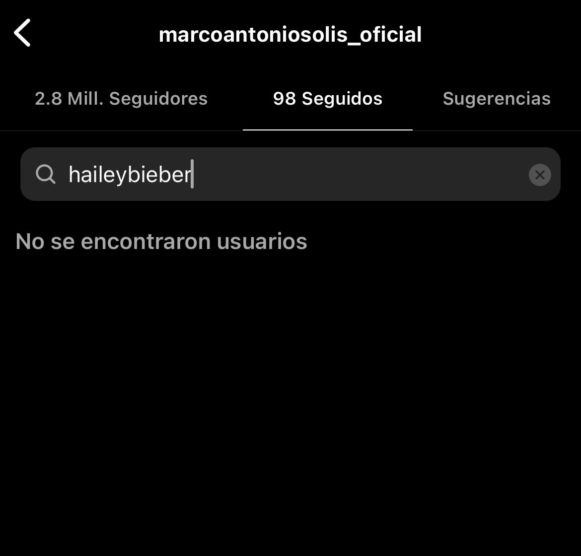 forbiddenhottie's tweet photo. El buki ha dejado de seguir a Hailey Bieber de instagram después de todo el drama de Hailey y Selena en Tik Tok https://t.co/d5Ec3sUPLN