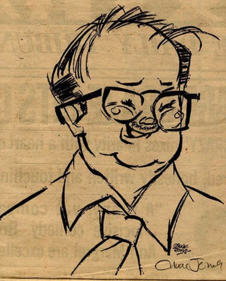 Born on this day 115 years ago: Tex Avery, easily the most important figure in Hollywood animation history besides Walt Disney.

Here are 6 lessons about comedy that director Chuck Jones learned from Avery while working with him in the 1930s. What follows are Jones's own words.