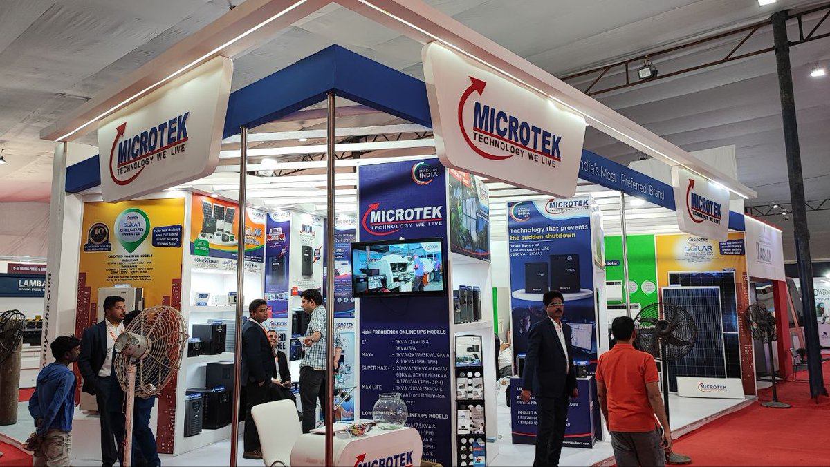 MicrotekOfcl's tweet photo. We appreciate your visit to our Experience Centre at the Mach Auto Expo 2023 in Ludhiana and your contribution to the overall success of the four days. Microtek will continue to strive to create innovative &amp; cutting-edge technology products for our valued customers.
#MachAutoExpo https://t.co/xZmhc2ofqA