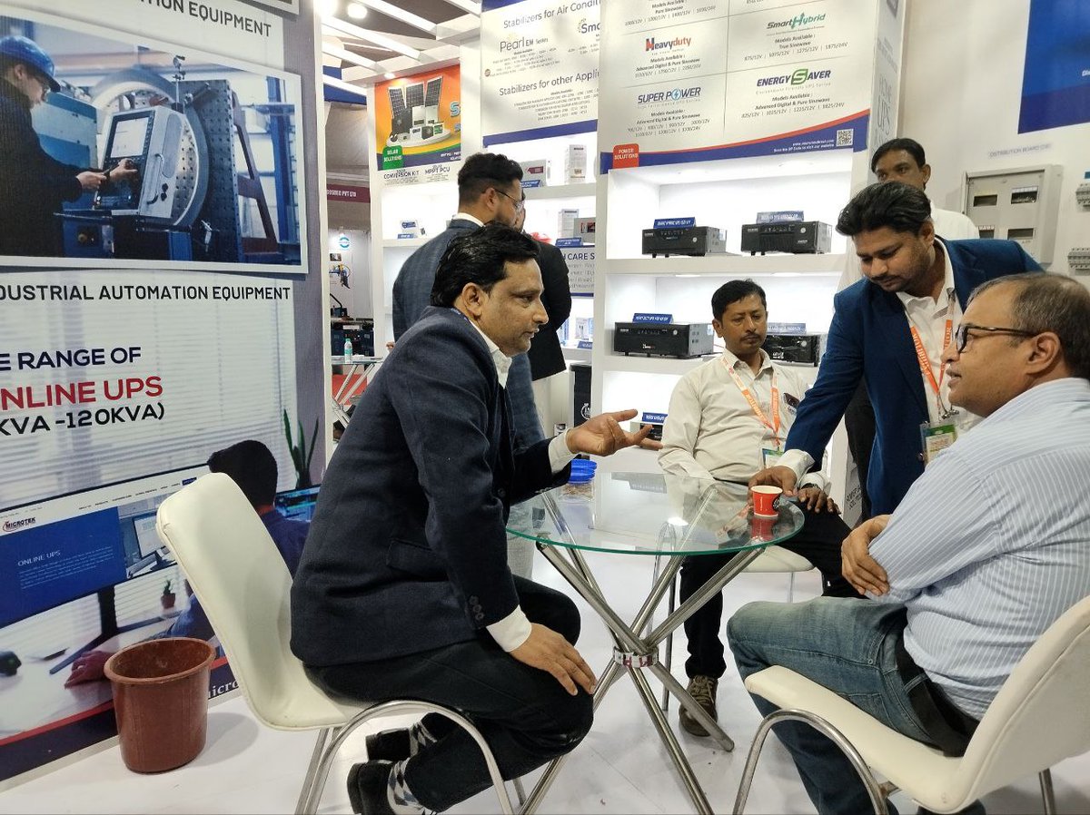 MicrotekOfcl's tweet photo. We appreciate your visit to our Experience Centre at the Mach Auto Expo 2023 in Ludhiana and your contribution to the overall success of the four days. Microtek will continue to strive to create innovative &amp; cutting-edge technology products for our valued customers.
#MachAutoExpo https://t.co/xZmhc2ofqA