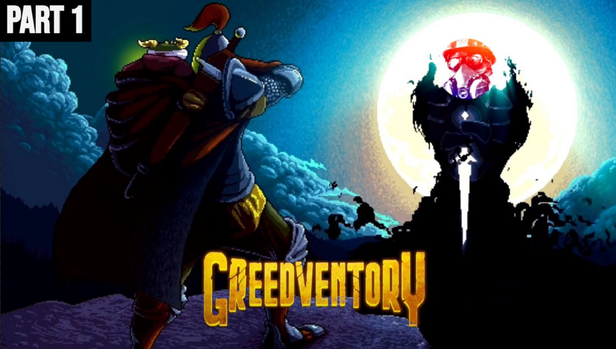 'Greedventory' One of the more interesting games I discovered during Steam's 2023 Next Fest.

Liking the mild humor, art style, colors and shading. 

I definitely recommend checking this one out.

@BlackTowerCrew
   
#indiegaming  #Pixelart #RPG

youtube.com/watch?v=gkdFAs…