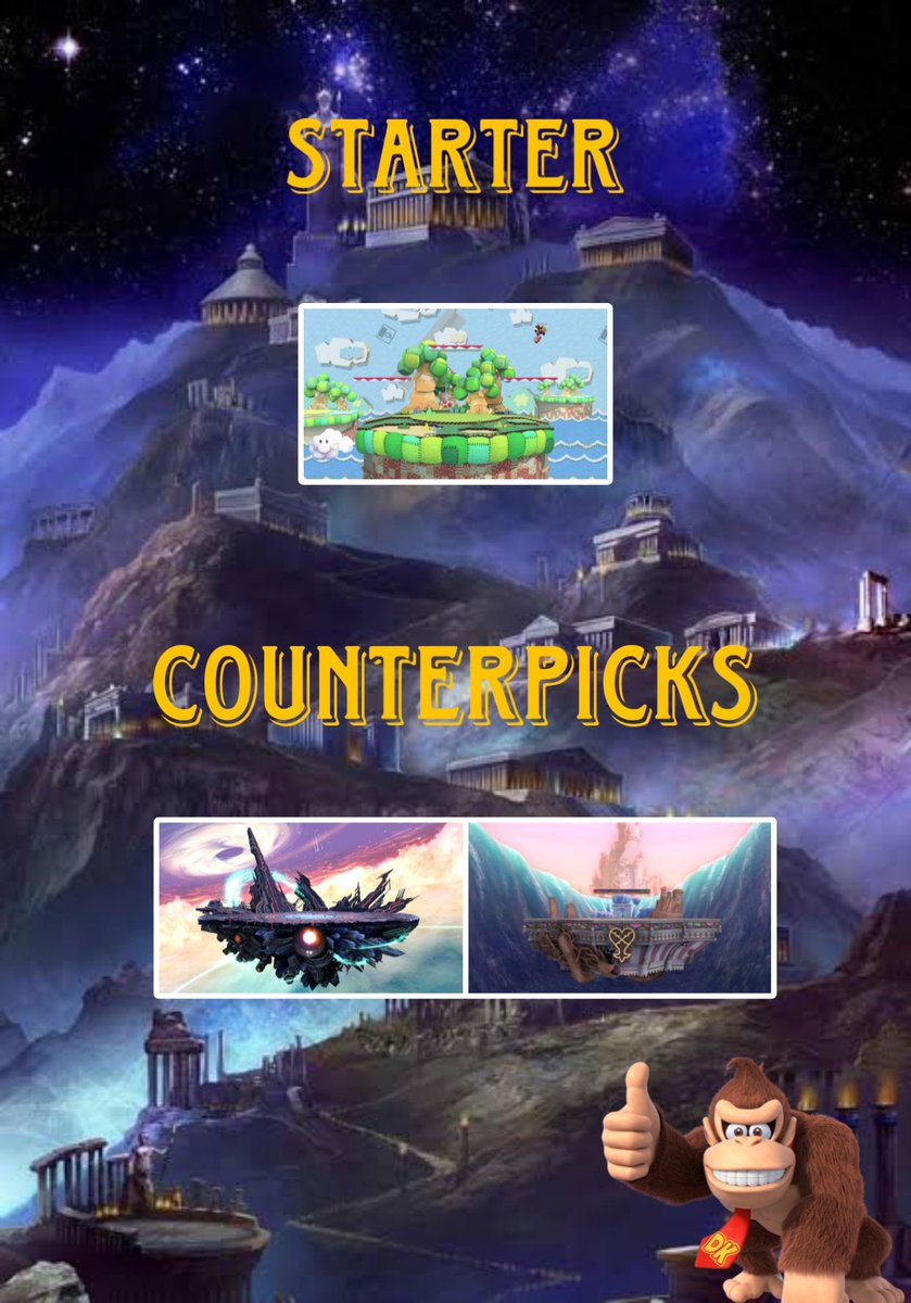 theycallm3dav3's tweet photo. •Stagelist del main event (imagen 1)

•Stagelist del side event "DK 1 stock BO3" (imagen 2)

Link del torneo https://t.co/Wtfs9aQhyP https://t.co/evZPRCR0CK