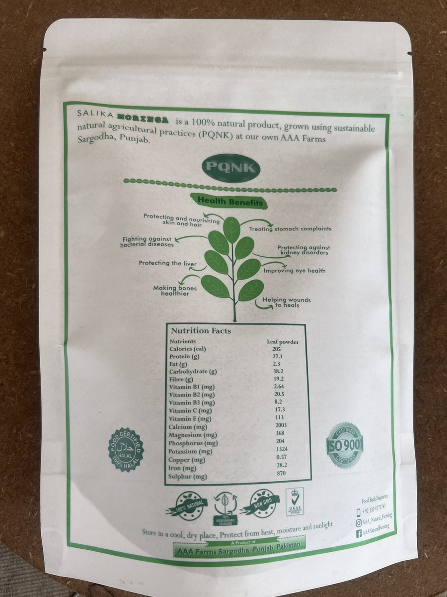 anjumassad's tweet photo. Launching Salika #organic #moringa powder and Salika#organic desi gulabi #garlic powder. Processed fresh from our family farms. https://t.co/D05SM7HDqU