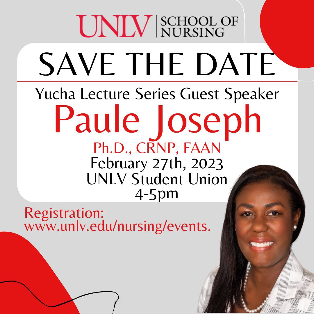 Dr_Paulevj's tweet image. Finally made it to Las Vegas to give the Carolyn Yucha Lecture  @unlv @UNLVnursing. Planned a year ago-very special because it’s #AnosmiaAwarenessDay 2/27 &amp;amp; #blackhistorymonth too! Thanks @angelafamar for inviting me.#WomenInSTEM #NurseTwitter #NurseScientists @NIAAAnews @NINR