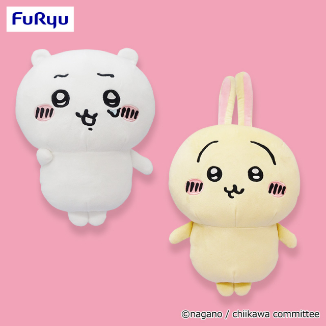 2023年03月2週登場

ちいかわ うさぎと一緒BIGぬいぐるみ

サイズ：約30cm

charahiroba.com/prize/item/det…