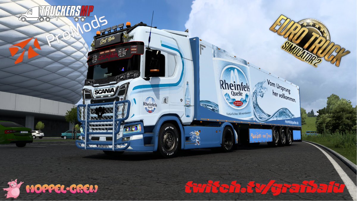 GrafBalu's tweet photo. Guten Tag ihr Lieben 💖
Heute Nachmittag gibt es wieder ein Stream.
Werde @SCSsoftware ETS2 zocken.
Und zwar auf @TruckersMP /@ProModsETS2 .
auf https://t.co/95GB8lnYoi
#TruckerLiebe #ETS2 #TMP #TwitchDE #moppelcrew #BestCommunityEver #Balunity https://t.co/B22jZkgquM