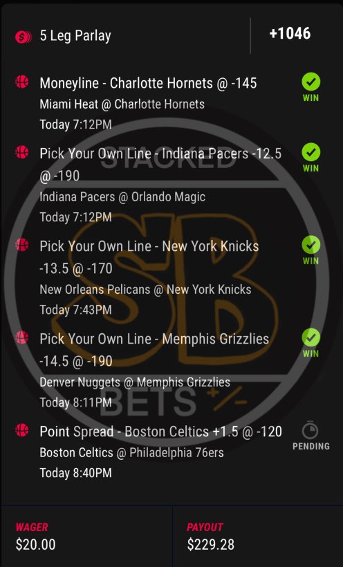 StackedBets's tweet image. #nuk killin Pointsbet earlyyy 🫡 #lfg #nuk’em #GambingTwitter