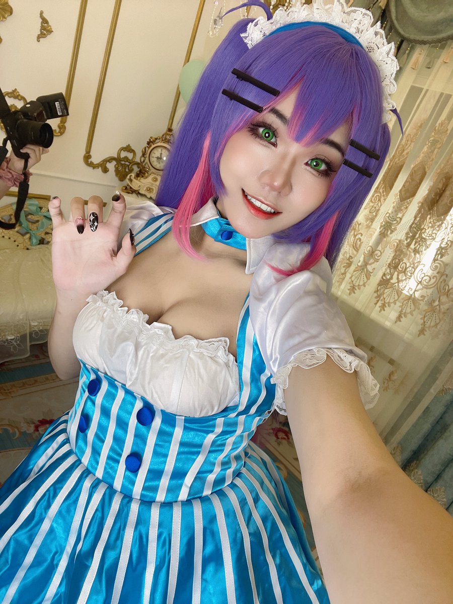 Catty0117's tweet photo. 羅森女僕Towa💜
#TOWART https://t.co/6d0rWbrq3w