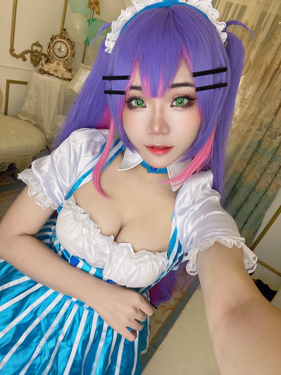 Catty0117's tweet photo. 羅森女僕Towa💜
#TOWART https://t.co/6d0rWbrq3w