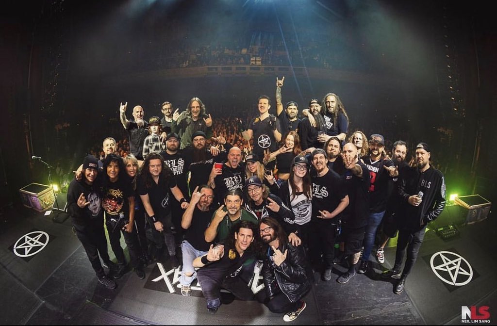 jbelladonna's tweet photo. The @Anthrax 40th Anniversary Tour with Black Label Society and Exodus! 

Photo by @PhotographySang https://t.co/hVtWpkoZJ2