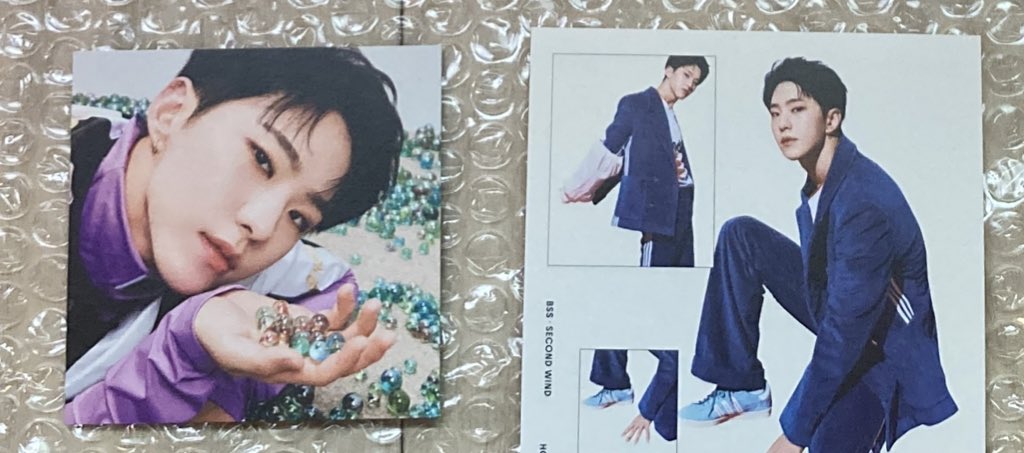 BSS ブソクスン トレカ カード 交換 譲)1枚目､2枚目 ホシ ドギョム