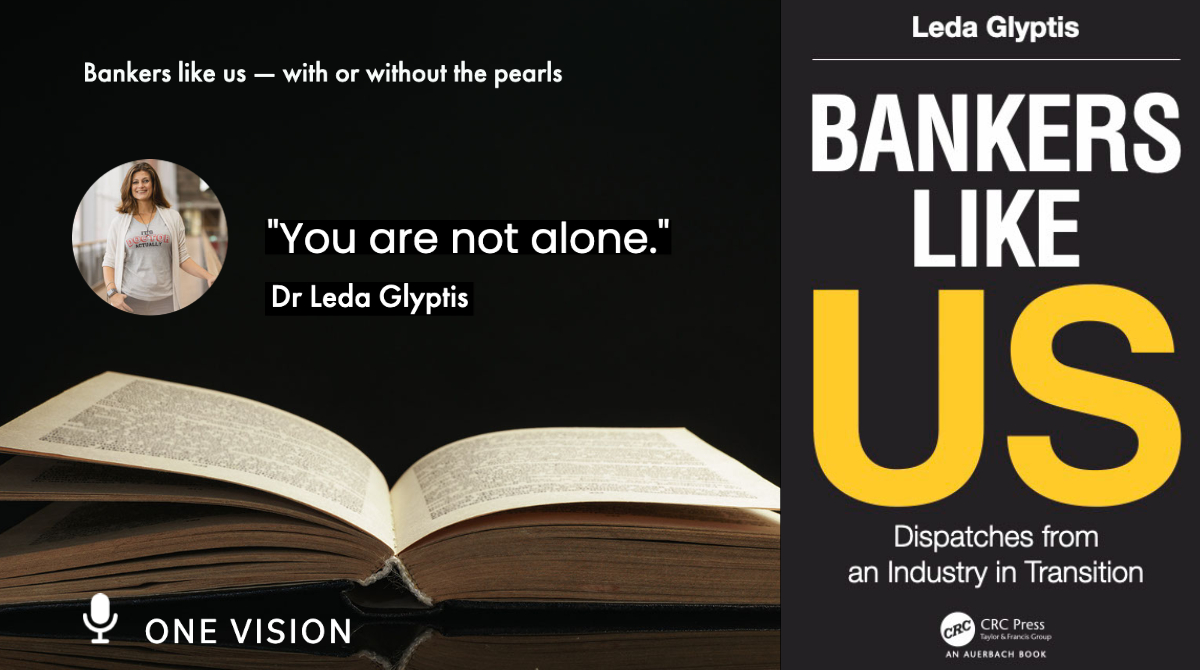 [NEW] #OneVision #podcast ep w/ @LedaGlyptis - 'Bankers like us — with or without the pearls'

#FinTech #FinServ #DigitalTransformation #LedaWrites

cc @sharonodea @RShawar @davebarna @virginieoshea  @ploberman

Apple: podcasts.apple.com/us/podcast/ban…

Spotify: open.spotify.com/episode/1RNO8d…