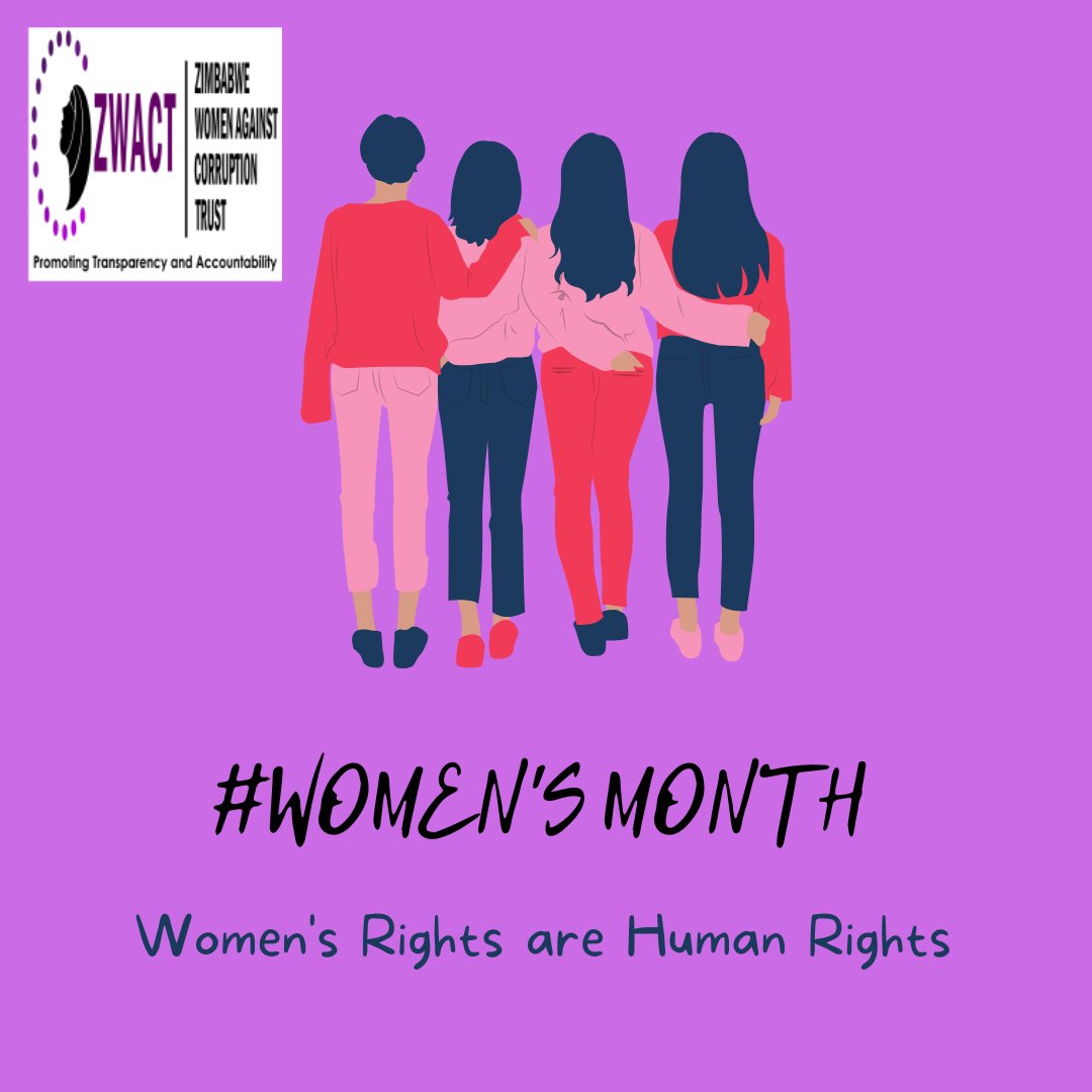 WmensProsperity's tweet photo. Reminder: #WomenRightsAreHumanRights!
Say No to barriers hindering equal participation of women in leadership and decision making processes. Women need safe spaces! Fighting #SexualCorruption a form of #GBV.
#NoToSextortion
#Womenmonth
@GenderLinks
@unwomenzw
@table_girls https://t.co/T0Qh2aStSH
