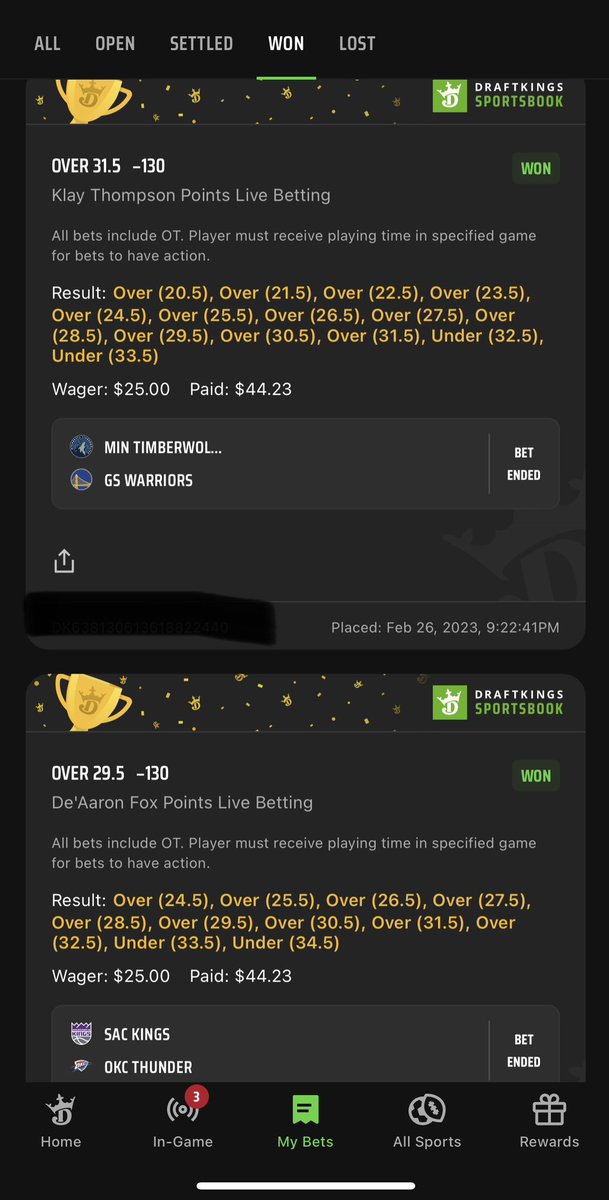 oracleofohio's tweet photo. Live @NBA props are where it’s at! #bettingpicks #bettingadvice #GamblingTwiitter @Dame_Lillard was the king tonight! Thanks @FanDuel @DKSportsbook for phenomenal software! #GAMBLEMONEY #Props https://t.co/DVYe09jvdA