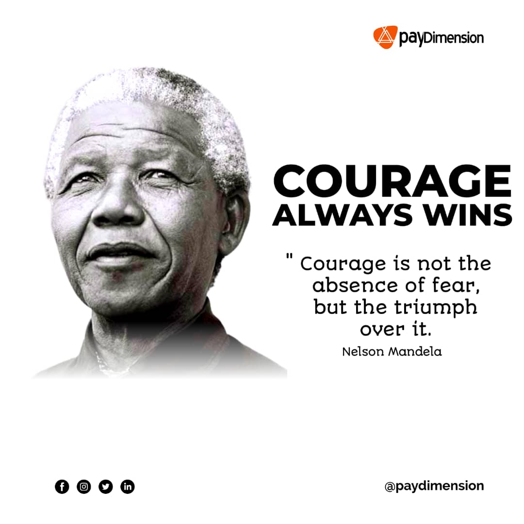 paydimension's tweet image. May you have the courage to fight on till you WIN!

Happy new week 😊

#paydimension #fintech