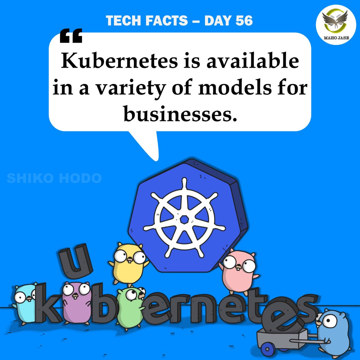 mahojase's tweet image. Tech Facts - Day 56

#kubernetes #kubernetesonline  #programming #development #kubernetestraining