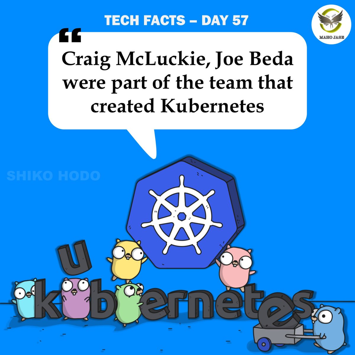 mahojase's tweet image. Tech Facts - Day 57

#kubernetes #kubernetesonline  #programming #development #kubernetestraining