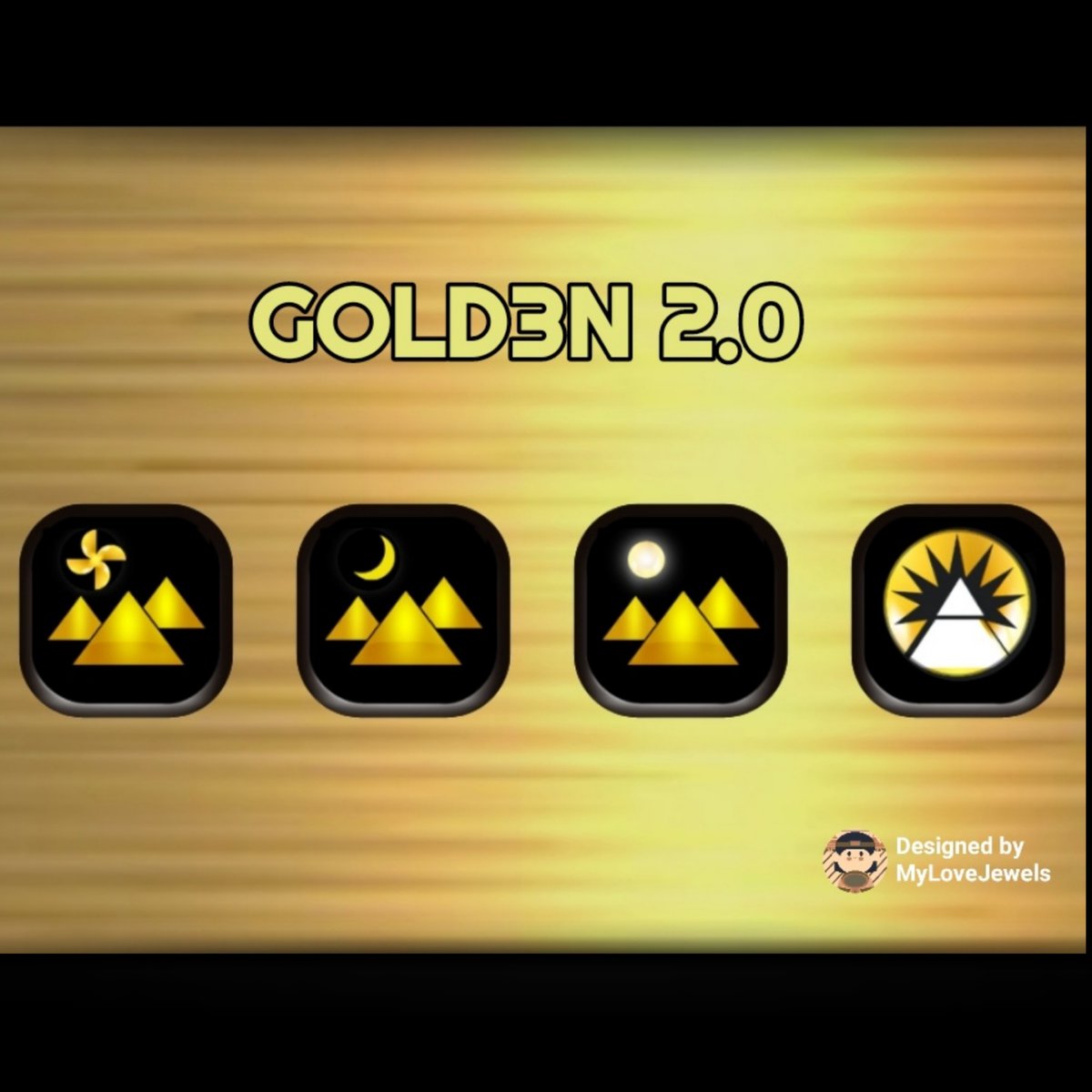 MyLoveJewels's tweet photo. #GOLD3N ⚡2.0 #REBOOT #redesign #WIP ✌

#MyIconPacks #Gold #Golden #Iconpack https://t.co/cmwRHnhNgq
