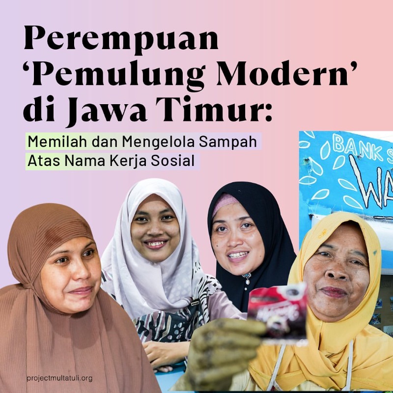 projectm_org's tweet photo. Mereka percaya tiada sampah yang tak bisa diolah. Demi lingkungan, mereka mengorbankan waktu dan tenaga sambil menanti dukungan nyata.

Inilah kisah para perempuan tangguh, para "pemulung modern" yang bersetia mengelola sampah atas nama kerja sosial.