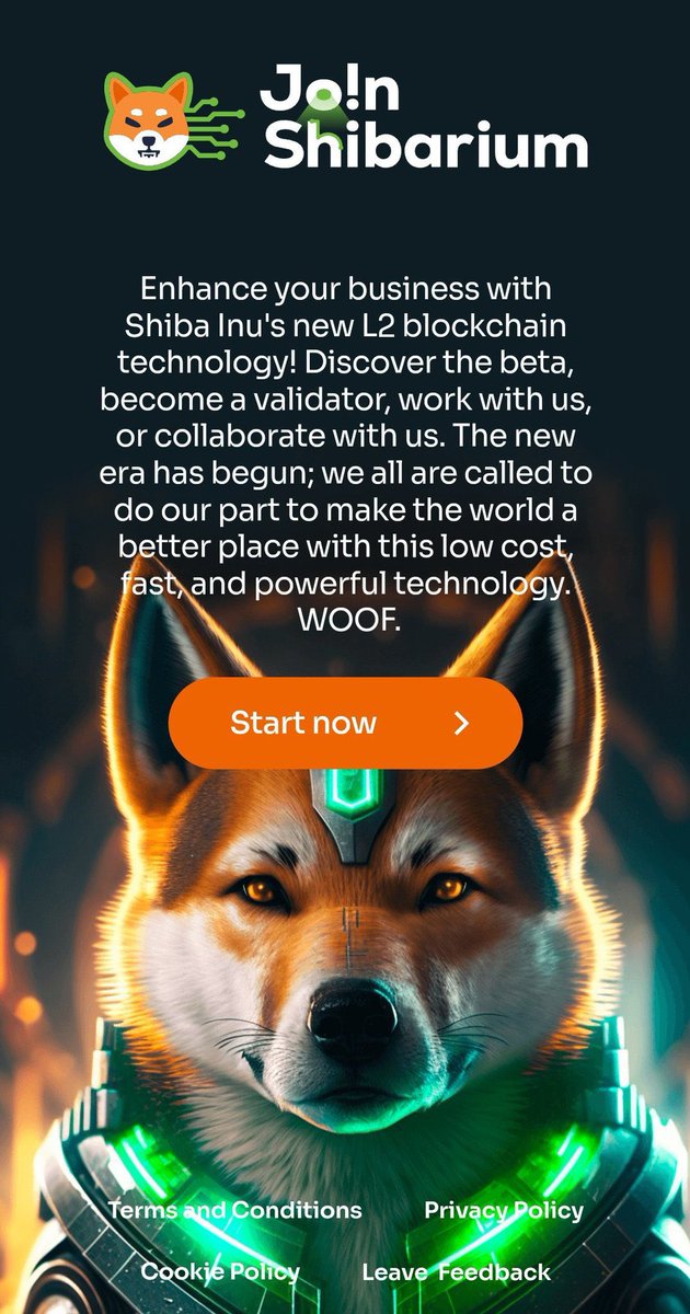 CryptoKingKeyur's tweet photo. BREAKING: #Shibarium intake form and website are live 🔥

#ShibaArmy, it’s finally happening 🚀 https://t.co/t9rvfEw59L