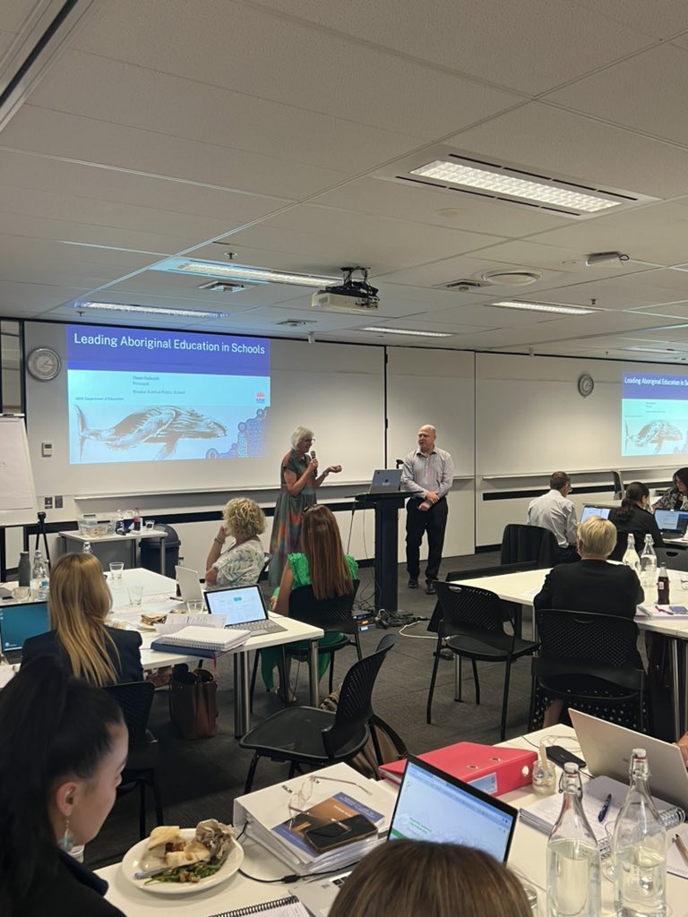 AlishaLeverett's tweet photo. What a powerful session! A big thank you to @ntowney & @Owend21 for today’s APLP Cohort 8 leadership seminar on leading and connecting with First Nations community and culture. #DoEAPLP @NSWSLI @KarenMaraga @JJarvis1 #APLPCohort8 https://t.co/jPiBivLMHO