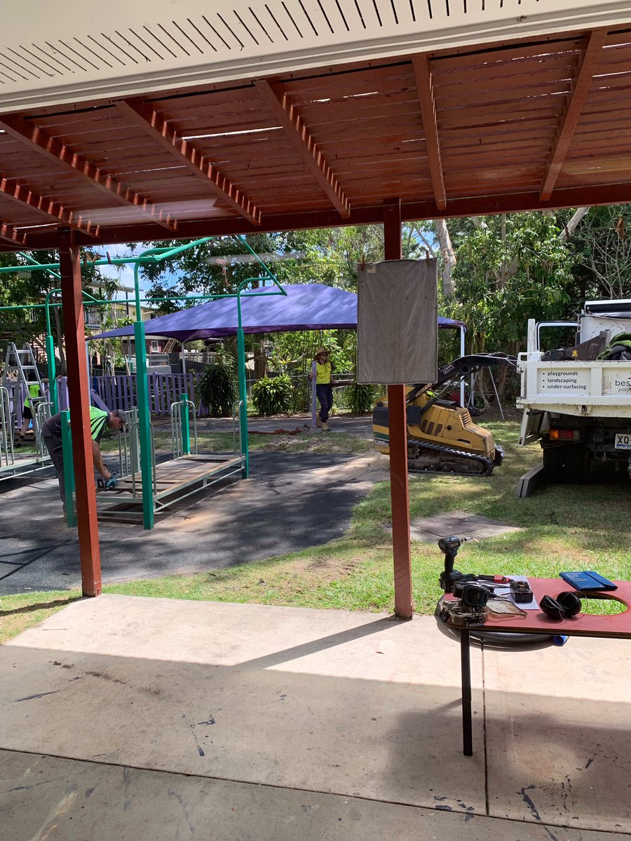 FernyHillsSS's tweet photo. Work started today on our new Prep Playground. Prep students you are going to love this play area! Thank you Ferny Hills P &amp; C for donating funds for this project. We can’t wait until it’s completed! https://t.co/7BzP1GD4KG